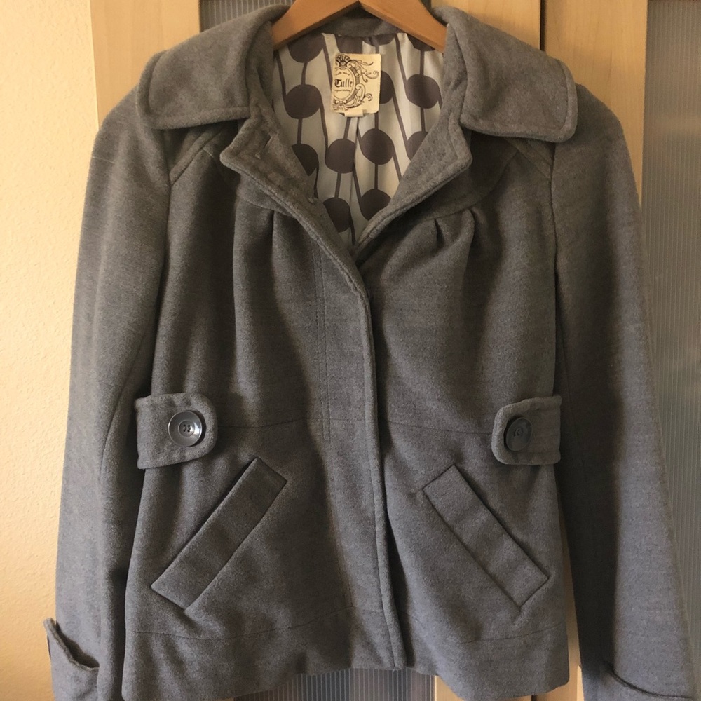 Grey winter jacket
